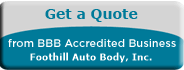 Foothill Auto Body, Inc. BBB Business Review